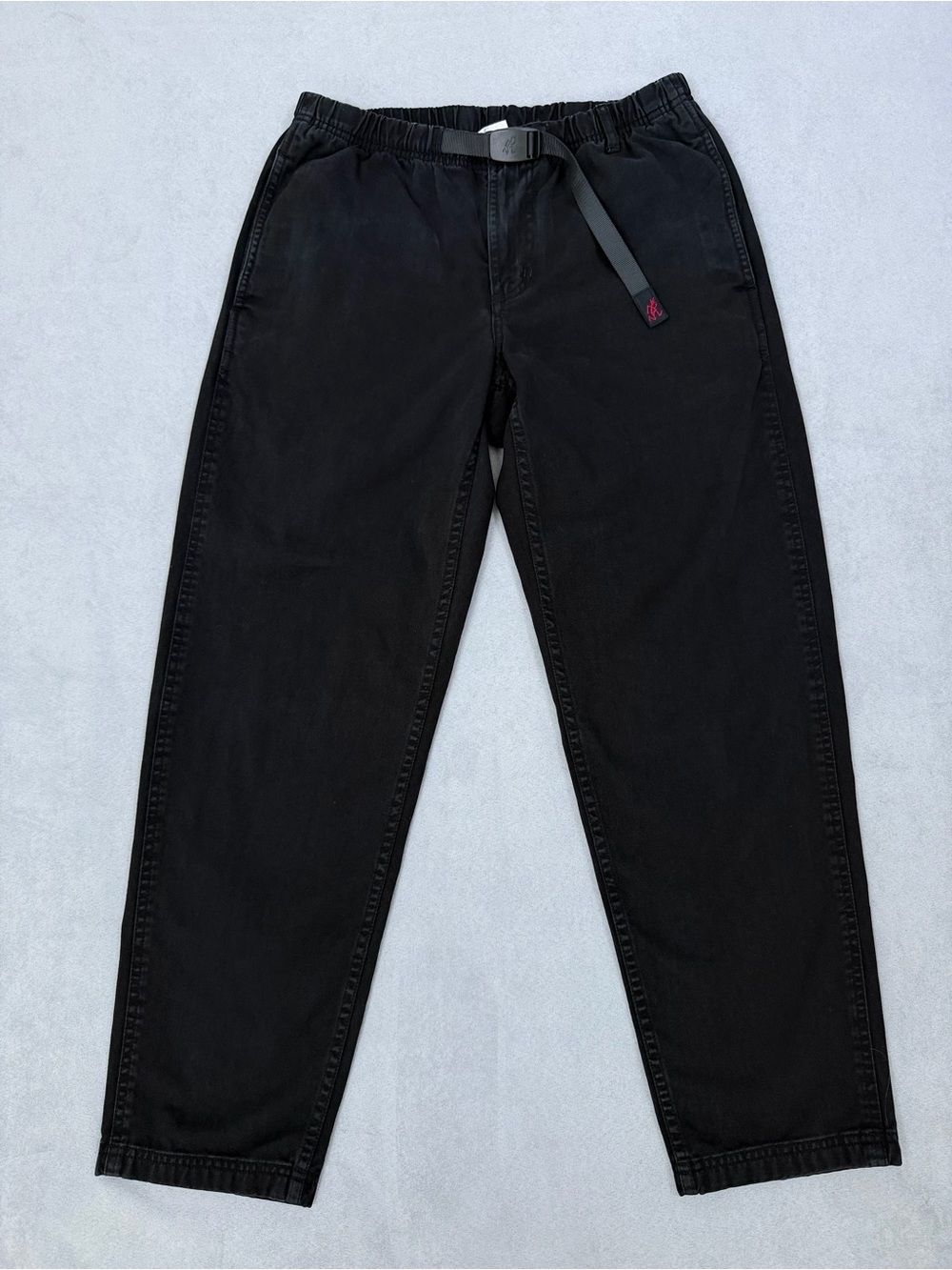 Gramicci Women’s Original Belted Cotton Pants Black